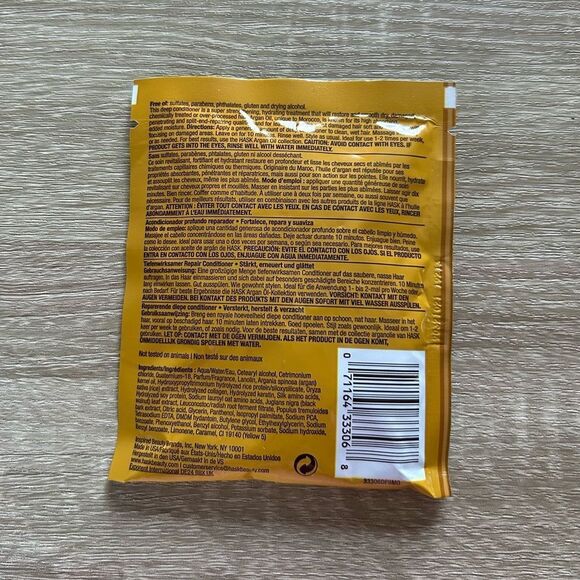 NEW … HASK “Argan Oil From Morocco” Repairing Deep Conditioner - Picture 2 of 2